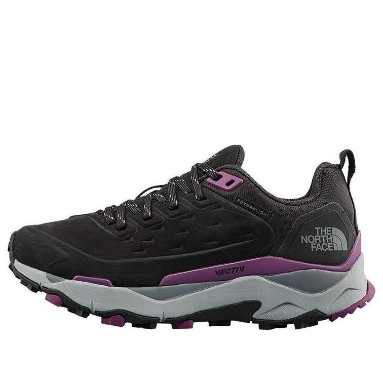 (WMNS) THE NORTH FACE Vectiv Exploris Futurelight Hiking Shoes 'TNF Black Pikes Purple' 5G3C-1D8