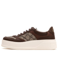 (WMNS) Gucci Leather GG Sneaker 'Light Brown' 670408-UPGA0-2348