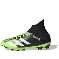 (GS) adidas Predator 20.3 MG 'Black Yellow' EH3030