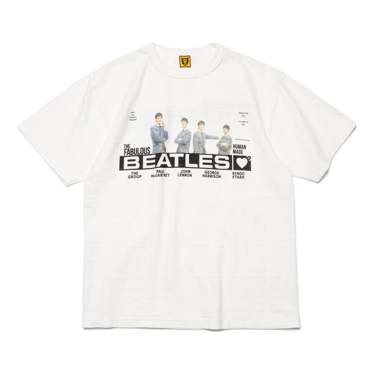 HUMAN MADE Beatles T-shirt 'White' HM25TE004