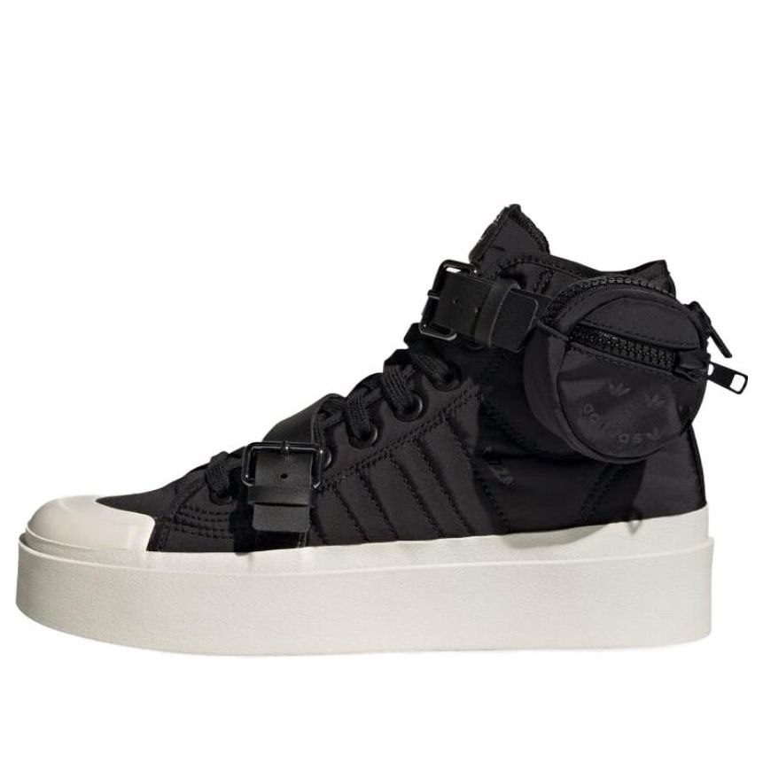 (WMNS) adidas Originals NIZZA Bonega Mid 'Black' GW6760