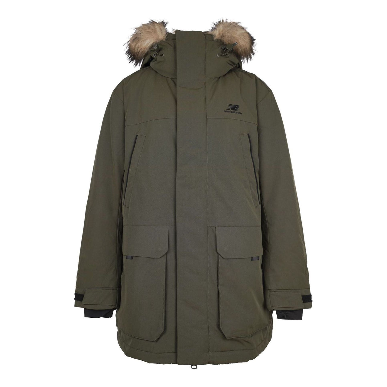 New Balance Warm Long Down Parka 'Olive Green' NPA46011-KH