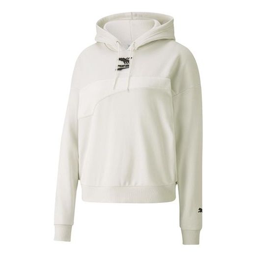 (WMNS) PUMA Evide Hoodie 'White' 599314-05