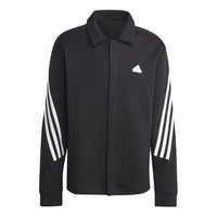 adidas Future Icons 3-Stripes Coaches Jacket 'Black' IC6726