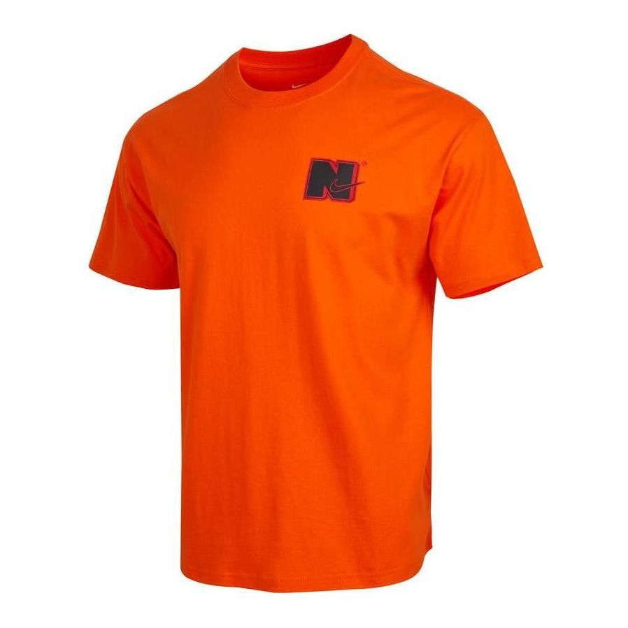 Nike Short Sleeved basketball T-Shirt 'Orange' DZ2684-819