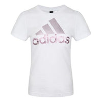 (WMNS) adidas Bos Foil Tee Short Sleeve White DV3033