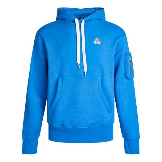 Nike Men's Sportswear Airmoji Ft W Cartoon Patch Sports Hooded Sweater For Blue DA8738-403