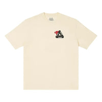 Palace Tri-Hearts T-shirt 'Soft White' P26TS029