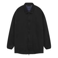 Fear of God Essentials SS24 Denim Filled Shirt Jacket 'Overdye Black Denim' 202SP244591F