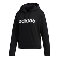 (WMNS) adidas Neo Faves Hoodies 'Black' GD9893