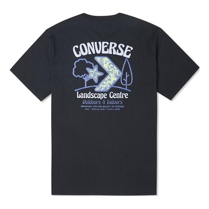 Converse Landscape Center Tee 'Black' 10023269-A02