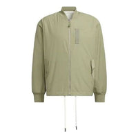 adidas Reverse Sherpa Jackets 'Olive Green' IN0990