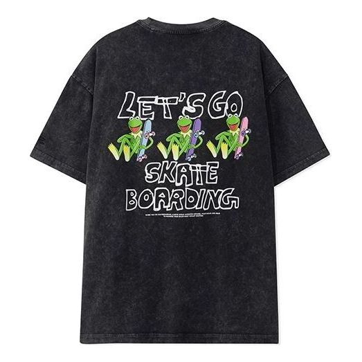 Li-Ning x Disney Muppets Graphic T-shirt 'Black' AHSR839-3