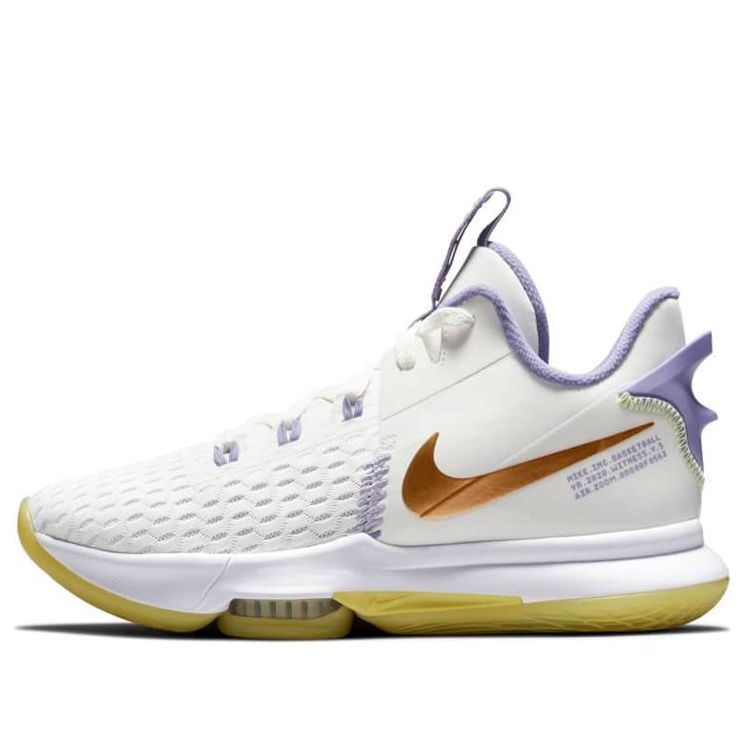 Nike LeBron Witness 5 'Summit White Metallic Bronze' CQ9380-102