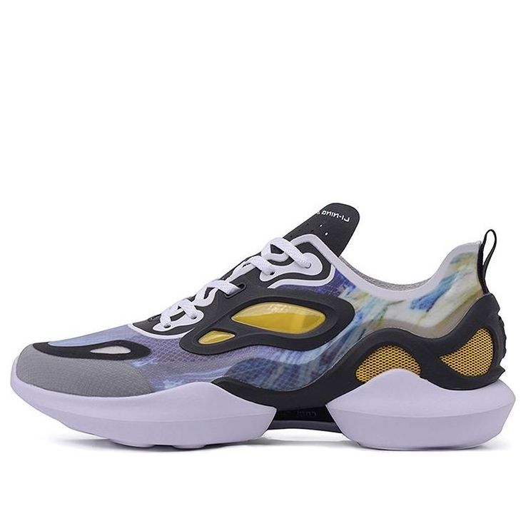 Li-Ning Comet 'Grey Yellow' AGLQ023-7