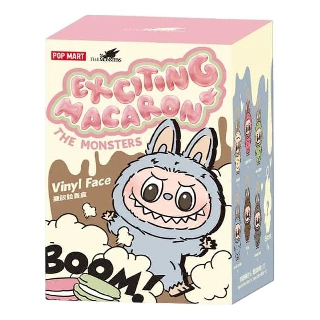 Pop Mart The Monsters Labubu Tasty Macarons Sealed Case (1 Blind Box) PPMT-2310-0069-1B