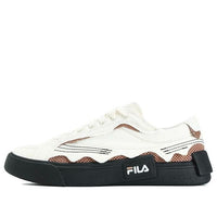 (WMNS) FILA FUSION Pop Skate Shoes 'White Black' T12W332103FWB