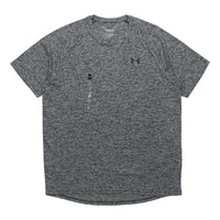Men's Under Armour Tech 2.0 Training Sports Quick Dry Loose Short Sleeve Gray 1326413-002