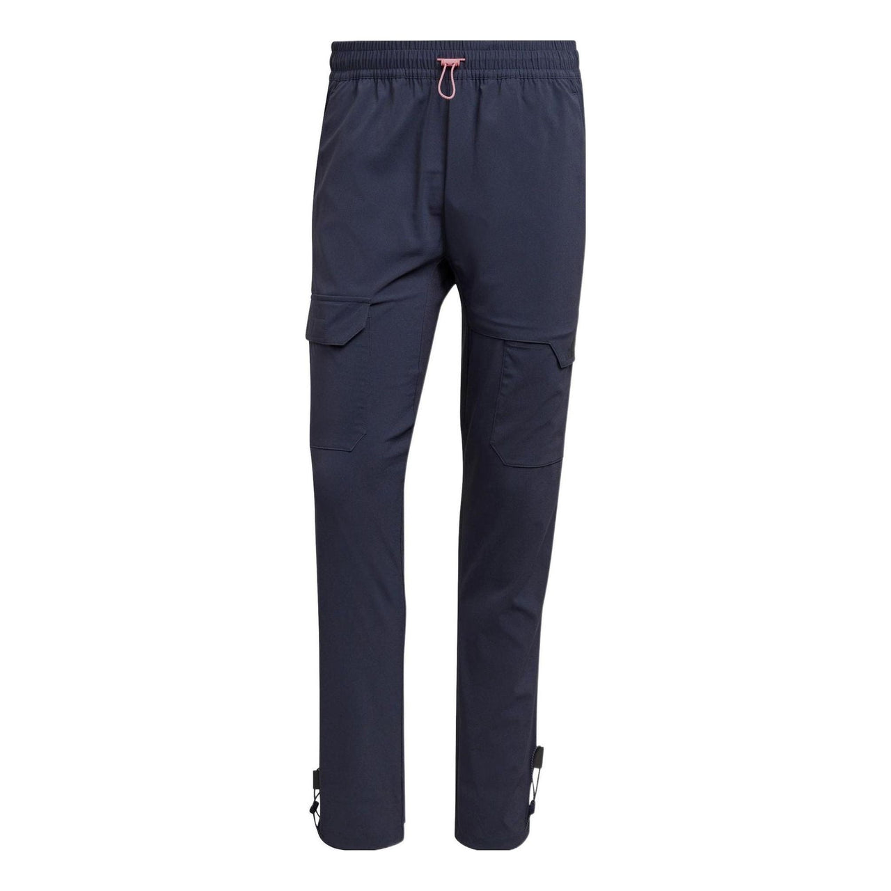 Men's adidas X-City Pant Solid Color Multiple Pockets Design Drawstring Lacing Sports Pants/Trousers/Joggers Navy Blue HK4480