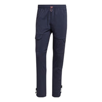 Men's adidas X-City Pant Solid Color Multiple Pockets Design Drawstring Lacing Sports Pants/Trousers/Joggers Navy Blue HK4480