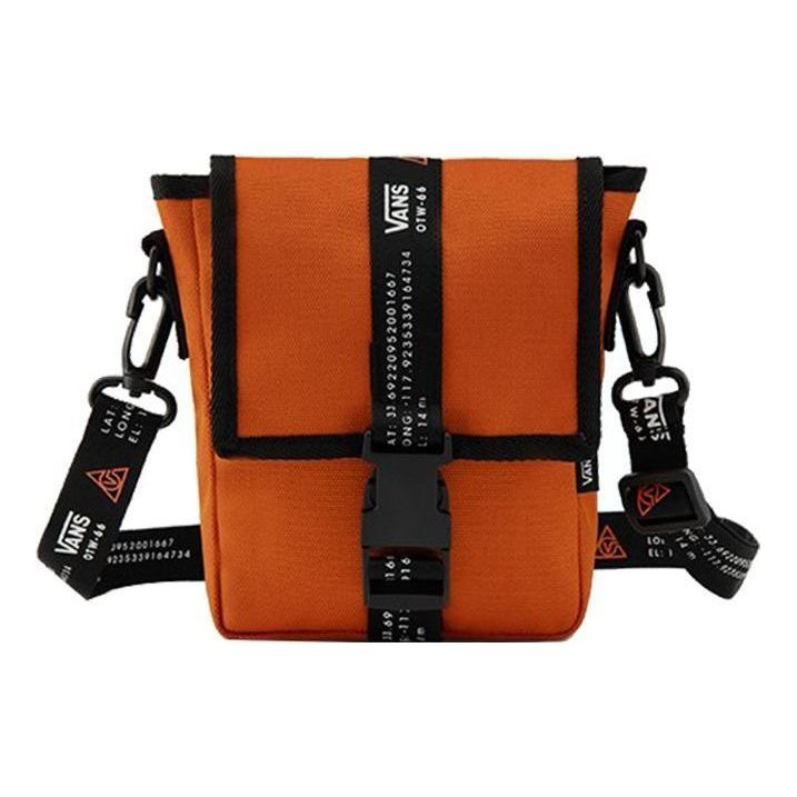 Vans 66 Supply Shoulder Bag 'Orange Black' VN0A4UTBNC8