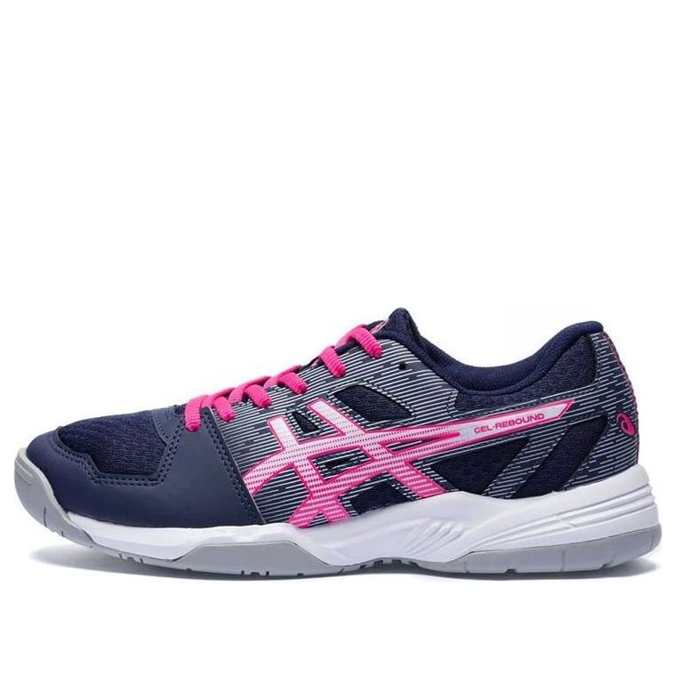 (WMNS) ASICS Gel-Rebound Volleyball Sneakers 'Navy' 1072A086-002