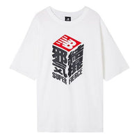 New Balance Unisex Personalized Text Print White AMT02373-WT