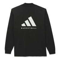 adidas Basketball Long-Sleeve Top 'Black' IJ5554