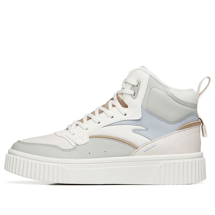 (WMNS) ANTASkateboarding Series Sneakers 'White Grey' 922248015-3
