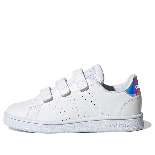 (PS) adidas Advantage 'White Silver Metallic' FY4625