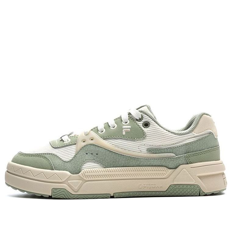(WMNS) FILA FUSION Bank Skate Shoes 'White Green' T12W242205FWT