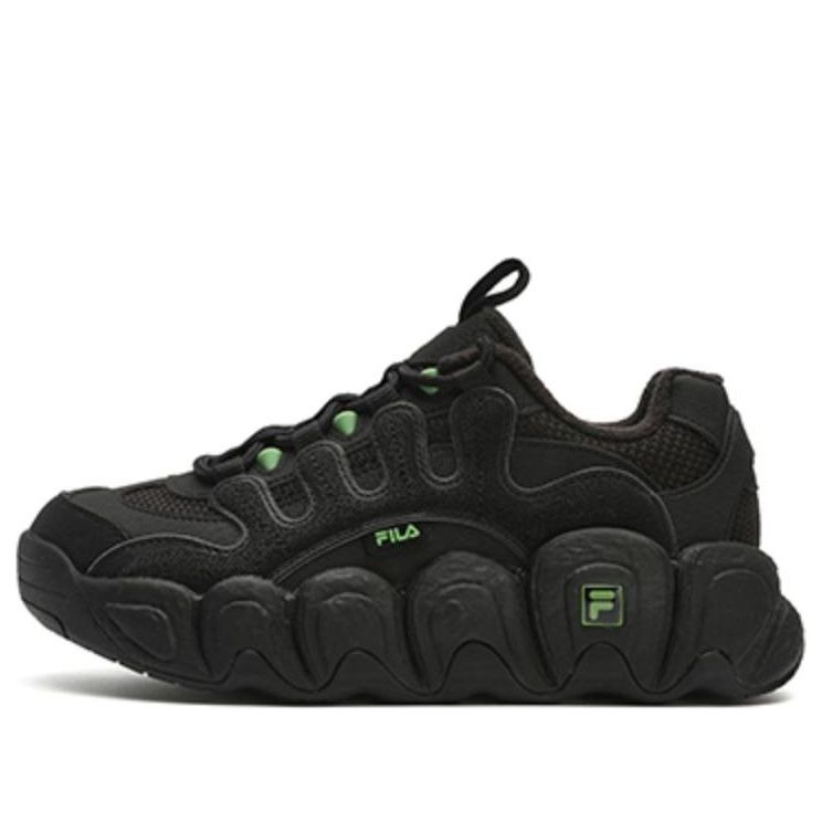 (WMNS) FILA CROISSANT Chunky Sneakers 'Black' F12W342123ABK