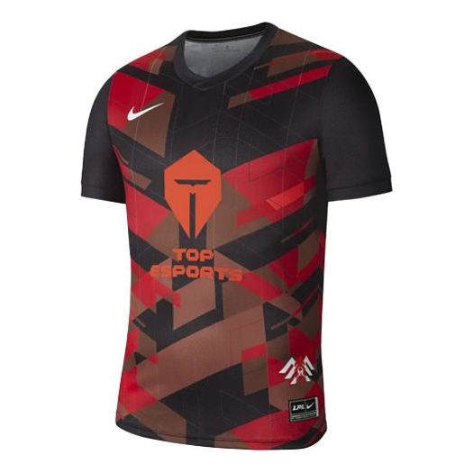 Nike x LPL Crossover TES Quick Dry Short Sleeve Black DD9507-010