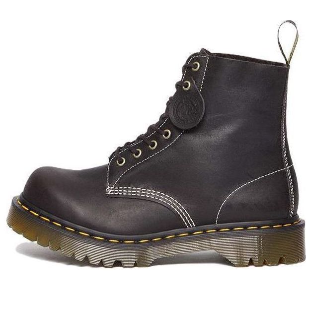 Dr.Martens 1460 Pascal Phoenix Leather Lace Up Boots 'Charcoal Grey' 31023057