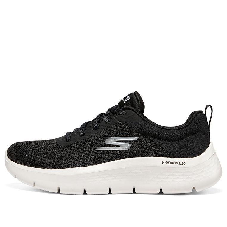 (WMNS) Skechers Go Walk Flex 'Alani - Black White' 124952-BKW