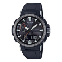 CASIO Waterproof Sports Shockproof Solar Powered Mens Black Digital PRW-60Y-1AER