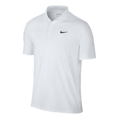 Nike Dri-Fit Victory Slim Fit Version Golf lapel Short Sleeve Polo Shirt White BV0359-100