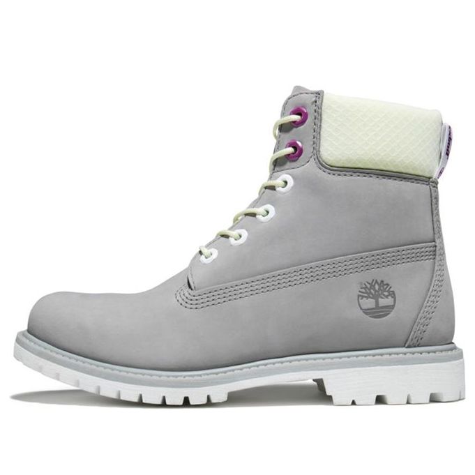 (WMNS) Timberland Premium 6 Inch Waterproof Boot 'Grey Nubuck' A2HWU085