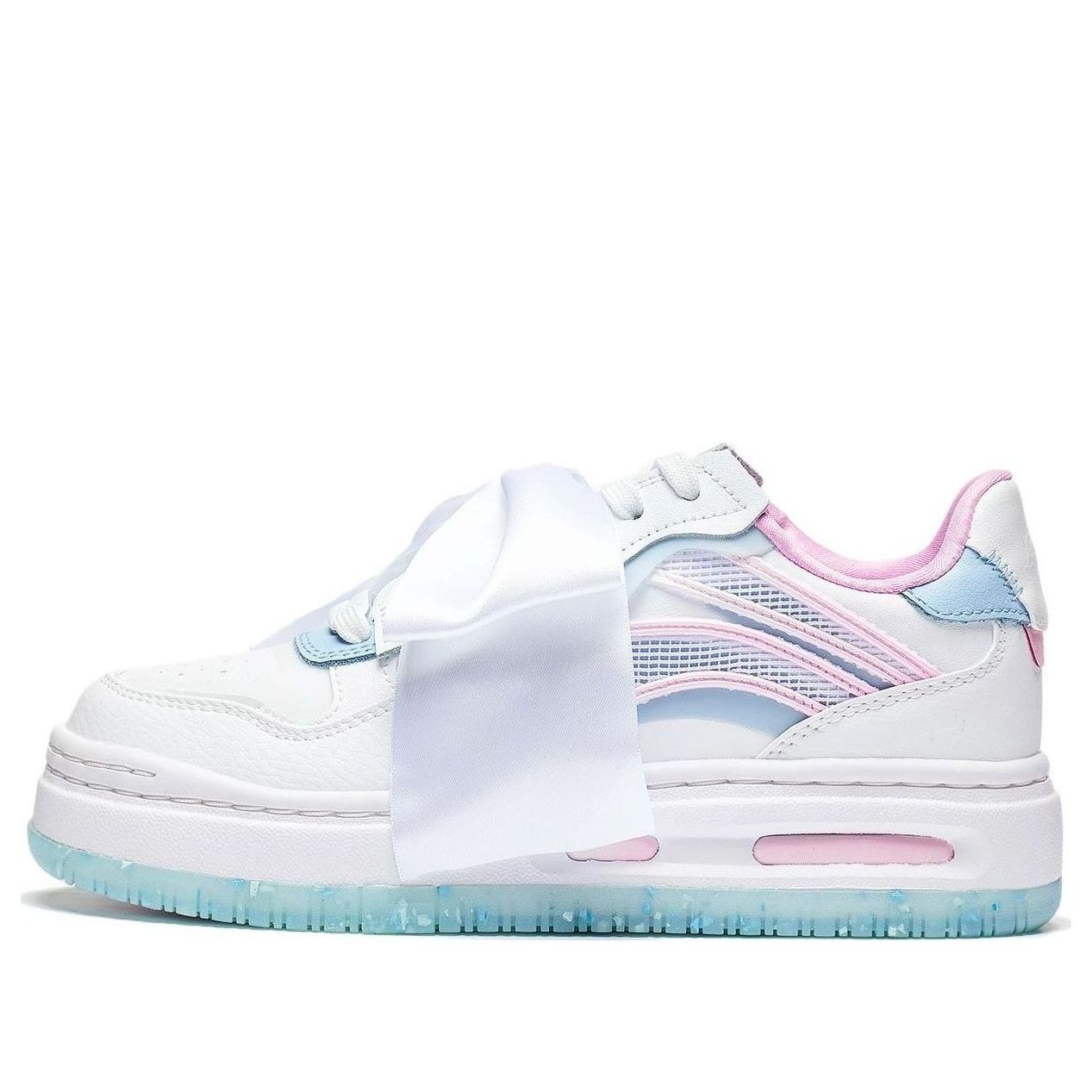 (WMNS) Li-Ning Future C1 Shoes 'White Pink Blue' AGCT038-4