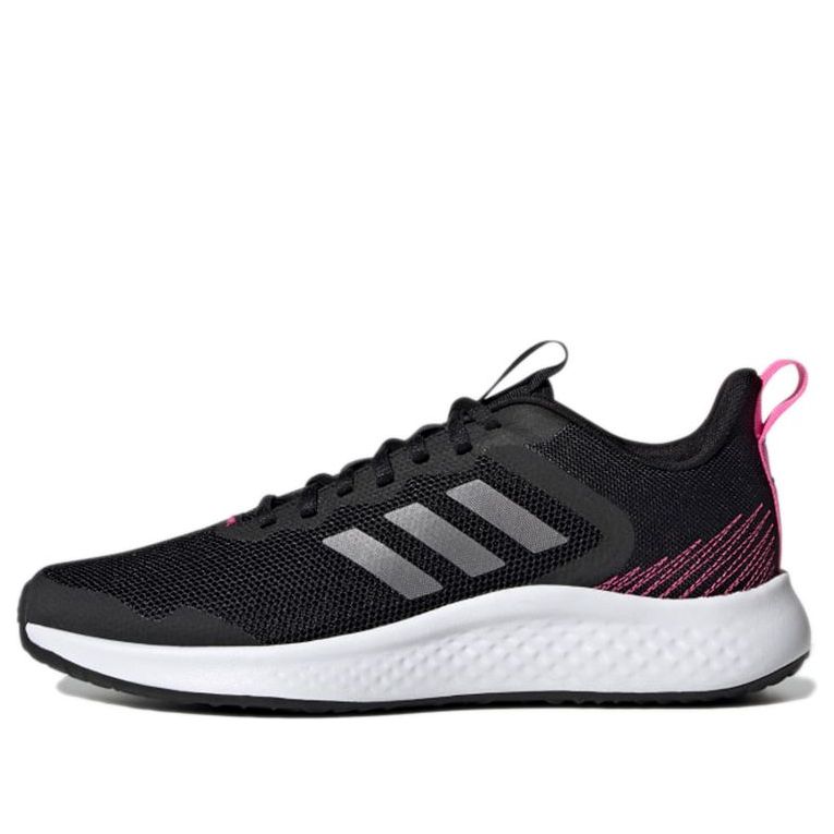 (WMNS) adidas Fluidstreet 'Black Screaming Pink' H04605