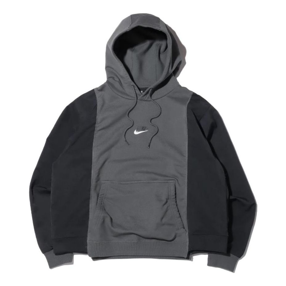 Nike Sportswear Hoodie 'Grey Black' DD5700-068