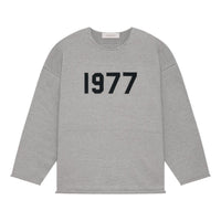 Fear of God Essentials SS22 Raw edge Top 1977 'Dark Oatmeal' FOG-SS22-086