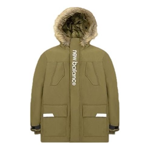New Balance Parka Jacket 'Olive Green' AMJ04356-OV