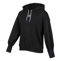 (WMNS) Nike Sportswear Icon Clash Embroidery Logo Hoodie  'Black' DD5053-010