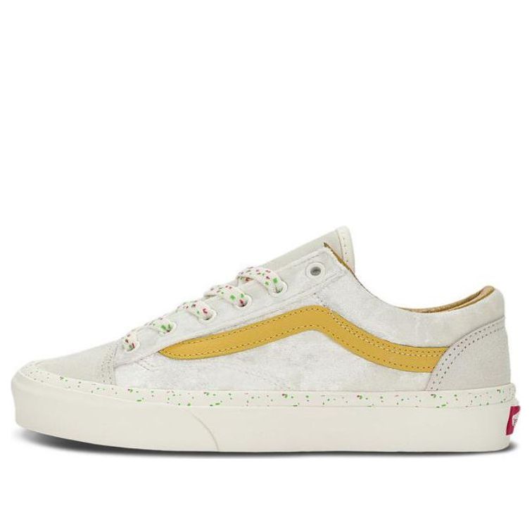 Vans Style 36 Leather Pop 'White Yellow' VN0A54F6D67
