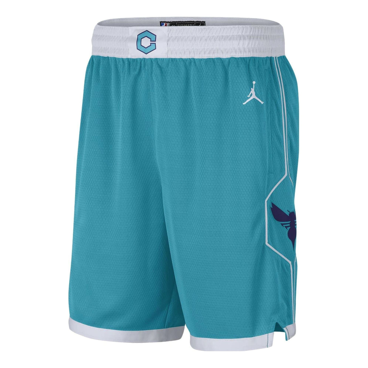 Air Jordan Hornets Icon Edition 2020 NBA Swingman Shorts 'Teal White' CN8083-443
