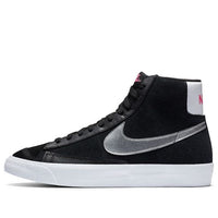 (WMNS) Nike Blazer Mid Vintage '77 'Black Metallic Silver' DA4283-001