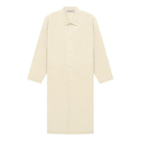 Fear of God Essentials FW22 Long Coat 'Egg Shell' FOG-SS22-712