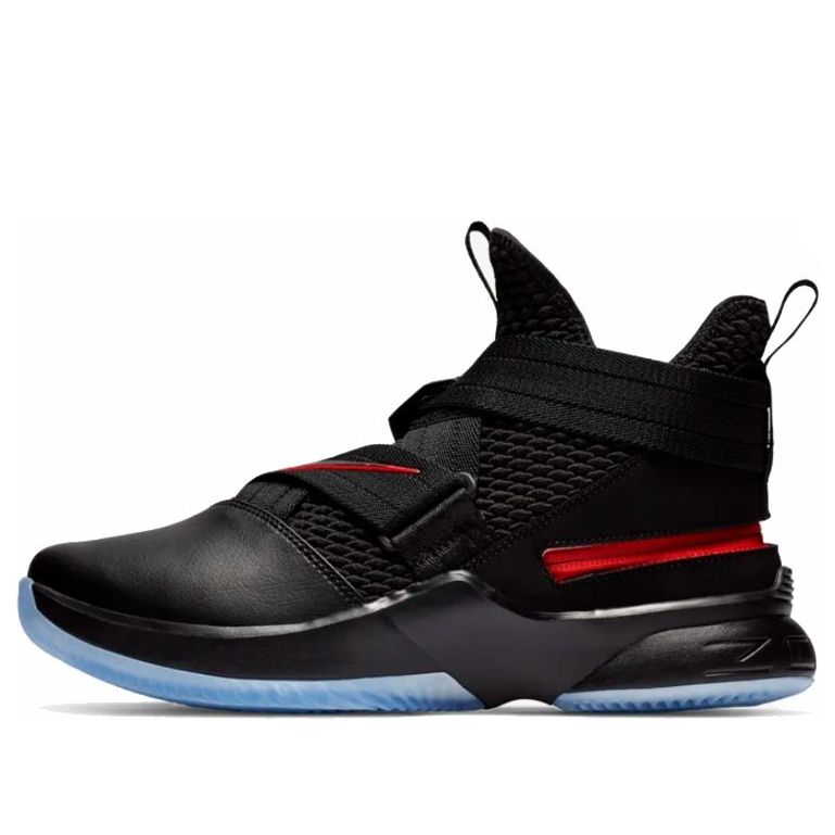 Nike LeBron Soldier 12 FlyEase 'Black Red' AV3812-004