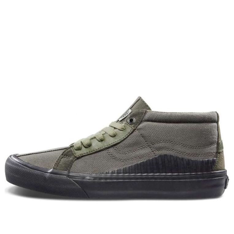 Taka Hayashi x Vans Vault TH 138 Mid LX MilitaryGreen VN0A45K7VTQ